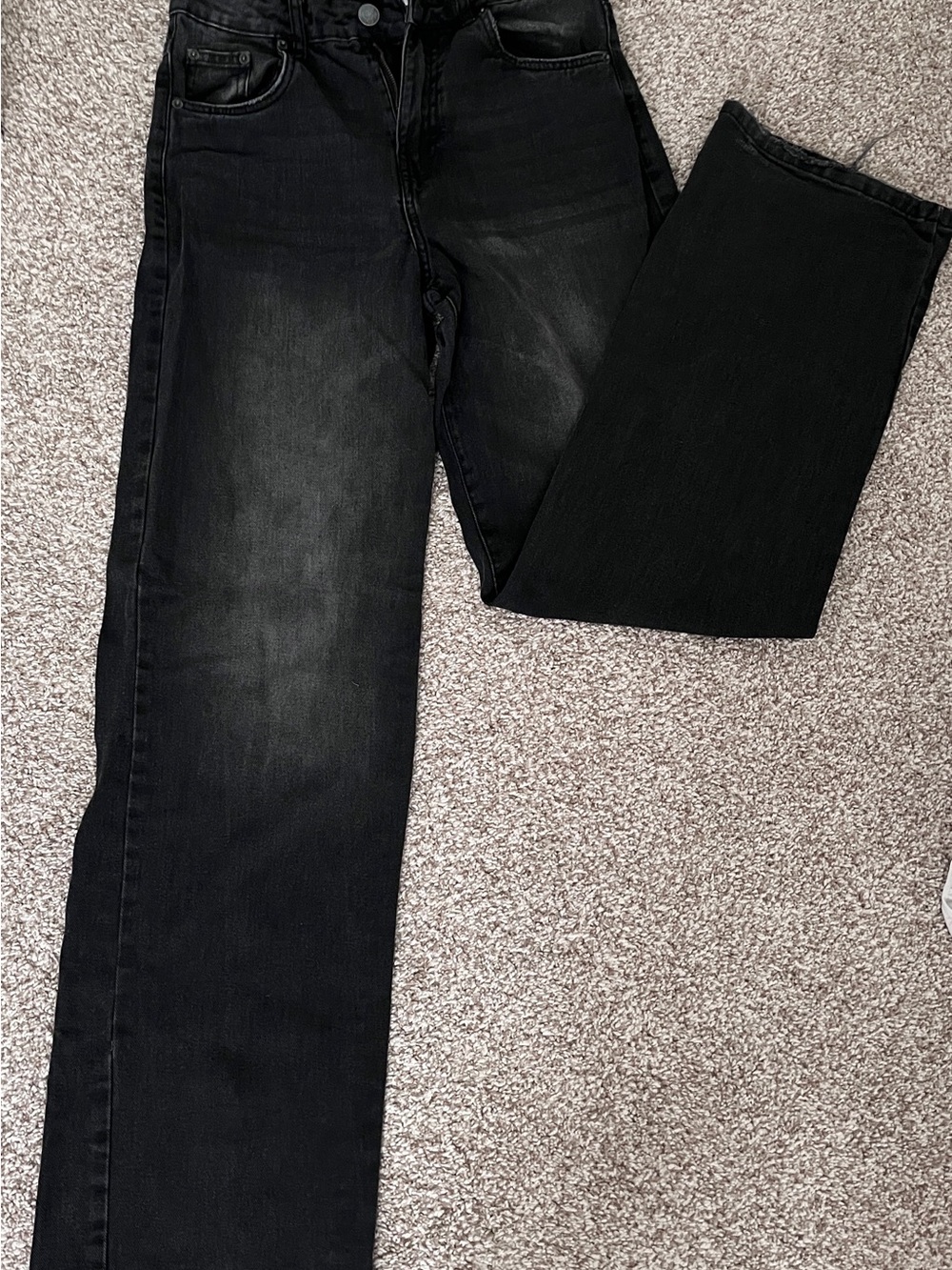 Urban Planet Black Relaxed Fit Men's Jeans